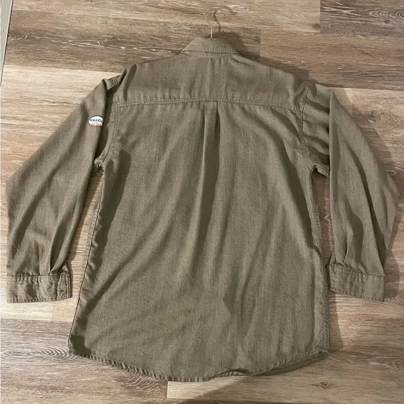 Rasco FR Khaki DH Air Uniform Shirt (M) - Picture 2 of 5